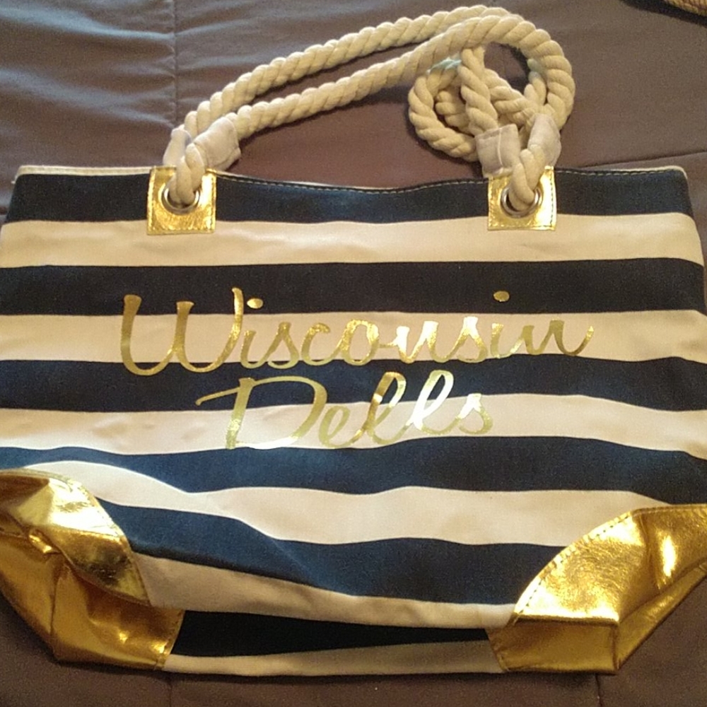 Wisconsin Dells Nautical Tote Bag